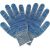Трикотажные перчатки с ПВХ ПРОМПЕРЧАТКИ 5 нитей, 10 класс, серые, 10 пар ПП-27090/10 