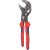 Переставные клещи-ключ Knipex 180 мм, 40 мм (1 1/2""), серые, 2К ручки, KN-8602180SB 