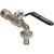 Кран водоразборный шаровой VRT 3/4 рукоятка, с носиком 522218 – изображение 3