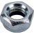 Гайка со стопорным кольцом МЕТАЛЛСЕРВИС M6, DIN 985, оцинк., 100 шт. 1239409 – изображение 2