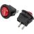 Круглая клавиша Nord-Yada 250V 6А красная (2контакта) ON-OFF (2шт в упаковке) 905483 – изображение 8