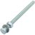 Болт Невский Крепеж DIN 933, с шестигранной головкой, оцинк., М6x80 + гайка + шайба 4 шт. 812721 – изображение 2