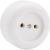 Круглая розетка ООО Ливны-Электро РА 10-007 белая РАф 714 – изображение 4