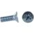 Винт Tech-Krep DIN965 с потайной головкой, оцинкованный М6х16 12 шт - пакет 126595 – изображение 3