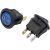 Круглая клавиша Nord-Yada 12V 20А синяя с подсветкой (3контакта) ON-OFF (2шт в упаковке) 905480 – изображение 2