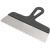 Зубчатый шпатель КЭС 4x4 мм, нержавеющая сталь, пластиковая рукоятка, 600 мм 10000038 – изображение 3