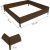 Готовая грядка Delta-Park GX 0.95х0.95 м, коричневая 30020GX_9595Br – изображение 2