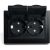 2-местная розетка STEKKER с заземлением, с крышкой, pst16-9015-03, 250В, 16а, серия эрна, черный, 49138 – изображение 8