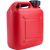 Канистра полиэтиленовая красная для ГСМ с заливным устройством 10 л REDMARK RM800010 – изображение 7