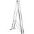 Алюминиевая 3-секционная лестница UFUK 3х16 ступеней 411316 – изображение 6