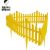 Заборчик Дачная мозаика "Модерн" декоративный желтый штакетник 10606 – изображение 2