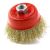 Щетка чашечная 75 мм, М14, ворс гофрированная латунированная сталь 0.30 мм для УШМ 13-027 EuroBrush EB-IBS2 – изображение 5