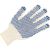 Трикотажные перчатки с ПВХ ПРОМПЕРЧАТКИ 5 нитей, 10 класс, белые, 200 пар ПП-27000/200 – изображение 3