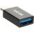 Переходник OTG VCOM USB 3.1 Type-C - USB 3.0 A f, металлический корпус CA431M – изображение 3