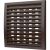 Решетка 2020РРПН наружная ASA вентиляционная регулируемая (200x200 мм; коричневая) ERA 88-039 – изображение 4