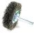 Щетка для дрели дисковая 50x17 мм, с хв-м 6 мм, гофрированная нержавеющая сталь 0.30 мм 13-182 EuroBrush EB-D50SS1 – изображение 4