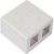Корпус розетки для модуля DATAREX keystone 2 порта белый DR-5002 – изображение 6