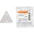 Кабельная бирка TDM У-136 треугольник 62x62x62 мм 100 шт SQ0555-0003 
