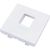 Адаптер DATAREX mosaic 45x45 мм для модуля keystone 1 порт белый DR-5301 