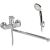 Смеситель для ванной WISENT с длинным изливом и душем 22139 
