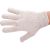 Трикотажные перчатки Gigant с ПВХ-покрытием точка, 10 класс, белые GGC-12 – изображение 2