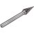 Борфреза твердосплавная Bohre коническая с заостренным концом, тип M 10-20-М-06-L65 КБ001471 – изображение 3