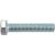 Болт Стройметиз М5х25 DIN 933, класс прочности 5.8, цинк уп. 6 шт 3010831 