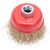 Щетка чашка для УШМ 65 мм, M14, гофрированная проволока Gepard GP0865-65 