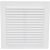 Решетка неразъемная наклонные жалюзи с москитной сеткой 150х150 мм Эвент Э1515Н 