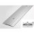 Порог прямой алюминиевый (60 мм, 1,35 м, порошковое покрытие, Серебро) ЛУКА УТ000005919 – изображение 2