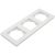 Рамка GUNSAN 3 поста Eqona белый 16401100-000143 – изображение 3