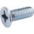 Винт с потайной головкой Невский Крепеж DIN 965 цинк, М6x16 + гайка + шайба, 10 шт. 814064 – изображение 7