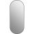 Зеркало Cersanit ECLIPSE smart 50x122 с подсветкой, овальное, в черной рамке 64200 