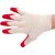 Перчатки с одинарным латексным покрытием Gigant 13 класс, красные GGL-15 – изображение 5