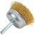 Кордщетка чашеобразная 50 мм, латунированная мягкая проволока для дрели Bohrer 36700050 – изображение 3
