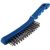 Кордщетка (ручная, 3-рядная, стальная, 280 мм) КОБАЛЬТ 248-641 – изображение 5