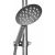 Душевая стойка со смесителем WISENT w3552а круглым тропическим душем и лейкой из нержавеющей стали W3552A – изображение 4