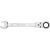Комбинированный трещоточный с шарниром ключ AV Steel 22мм AV-315222 – изображение 4