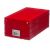 Пластиковый короб СТЕЛЛА-ТЕХНИК 140х250х100мм, С-2-красный-прозрачный – изображение 4