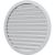 Решетка вентиляционная круглая 31.5РКМ (350 мм; алюминиевая; с фланцем 315 мм) ERA 86-686 – изображение 4