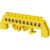 Шина PE земля TDM в желтом изоляторе на DIN-рейку 8x12мм 10 групп SQ0801-0216 – изображение 3