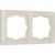 Рамка на 2 поста WERKEL W0022003 Snabb basic слоновая кость a051307 