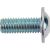 Винт с фланцем ЦКИ ISO 7380-2, М8x20, 10.9, Ц, 50 шт. 36149 