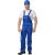 Рабочий полукомбинезон СИРИУС Профессионал васильковый, р.56-58/170-176 2495/7 