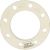 Пластиковый фланец PRO AQUA PP-R PN 10 белый 110 мм PA52110b 