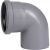 Канализационный отвод Ostendorf 160 мм, 87 градусов 117140 