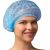 Шапочка ЧИСТОВЬЕ Шарлотта голубая, 50 шт, спанбонд, 15 г/м2 630232 – изображение 3