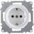 Розетка с заземлением OneKeyElectro, винтовые контакты, цвет белый 1E10201300 2172765 