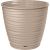 Горшок для цветов Idiland saffron 5.4 л, с поддоном, бежевый 692216103БЕЖ 