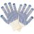 Трикотажные перчатки с ПВХ ПРОМПЕРЧАТКИ 5 нитей, 10 класс, белые, 10 пар ПП-27000/10 